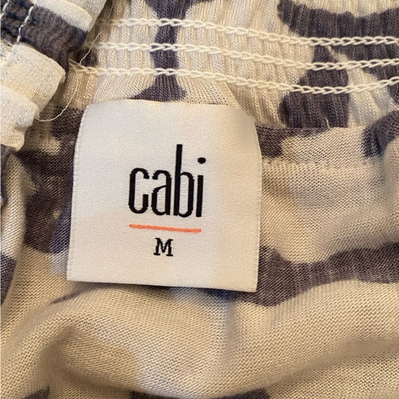 CABI Flirt Mini Skirt Cornflower Floral - Picture 12 of 14